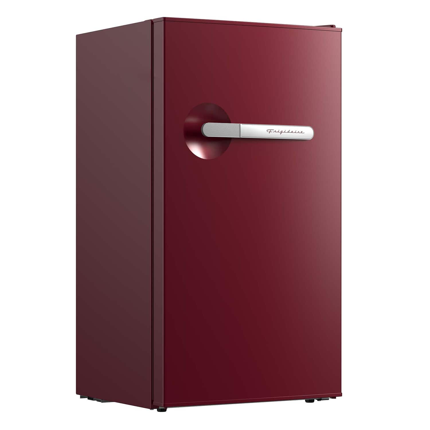 Frigidaire - 3.2-Cu. Ft. Retro Bar Refrigerator, Side Bottle Opener - Merlot