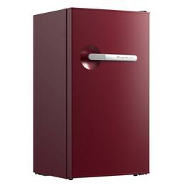 Frigidaire - 3.2-Cu. Ft. Retro Bar Refrigerator, Side Bottle Opener - Merlot