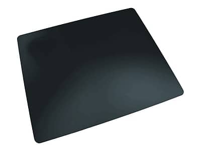 Artistic - Rhinolin II Anti-Slip PVC Desk Pad, 20" x 36" - Matte Black