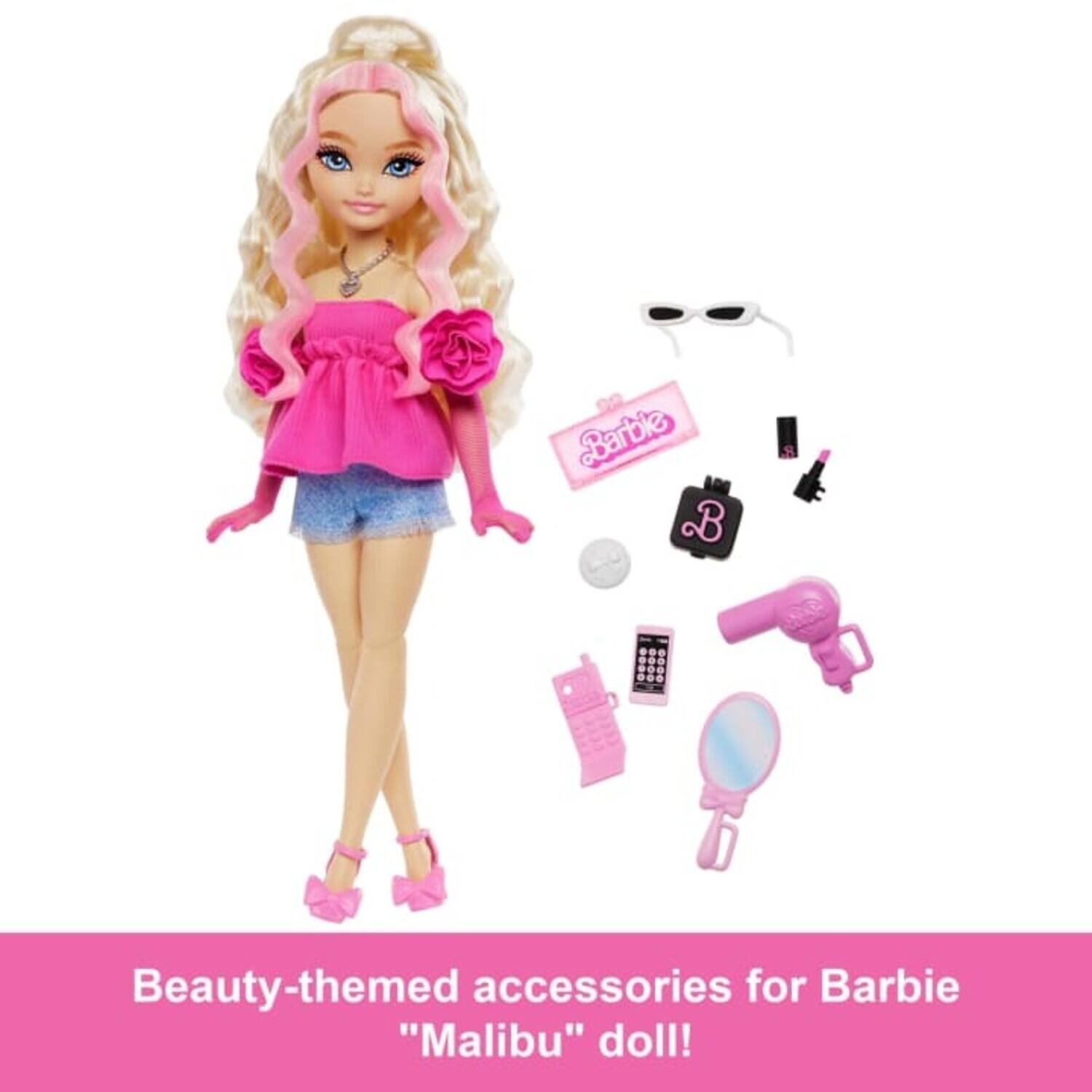Beauty-themed accessories for Barbie "Malibu" doll!