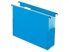 Pendaflex - SureHook Hanging File Folders, 3" Expansion, Letter Size, 25/Box - Blue
