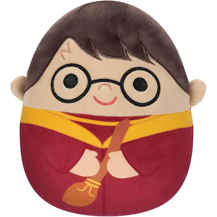 Front. Jazwares - Squishmallows: Harry Potter in Quidditch Plush - 8".