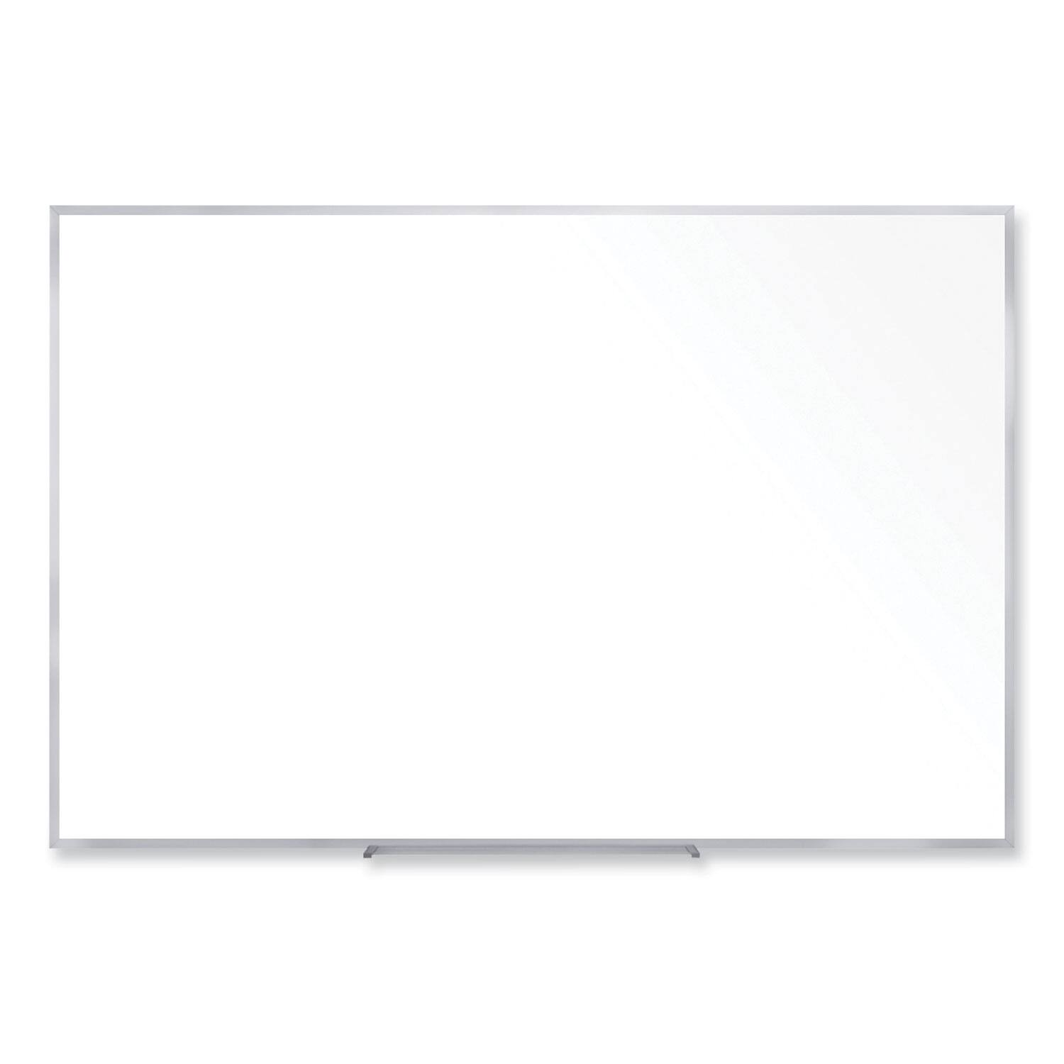 Front. Ghent - REMOVE - Non-Magnetic Whiteboard with Aluminum Frame, 60.63" x 48.47", White Surface, Satin Aluminum Frame.