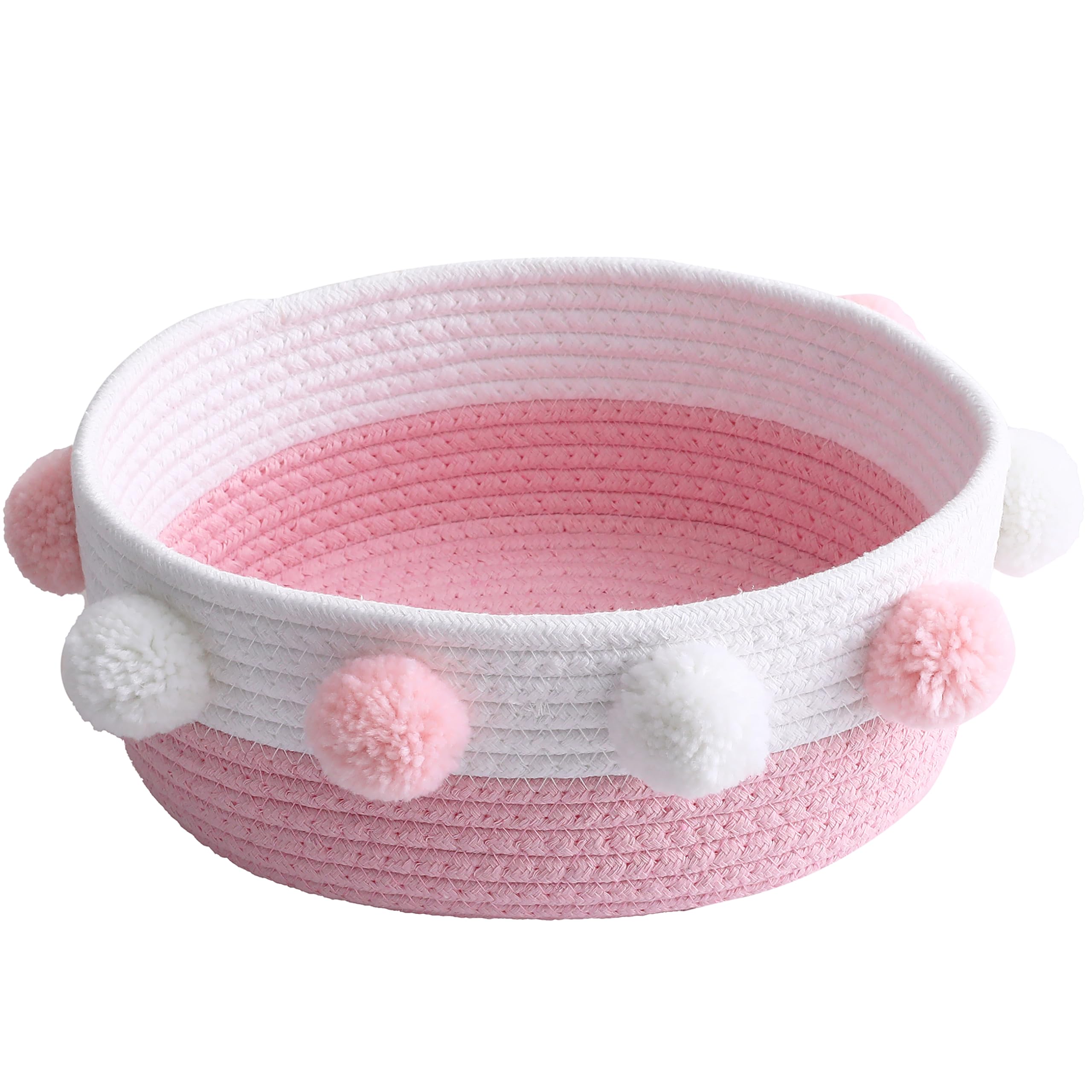 Front. Paradigms Interiors - Empty Gift Basket To Fill With Bag Pull Bow Greeting Card And Ribbon For Girl Women Diy Pink Shower Birthda... - 1 Pack Small.