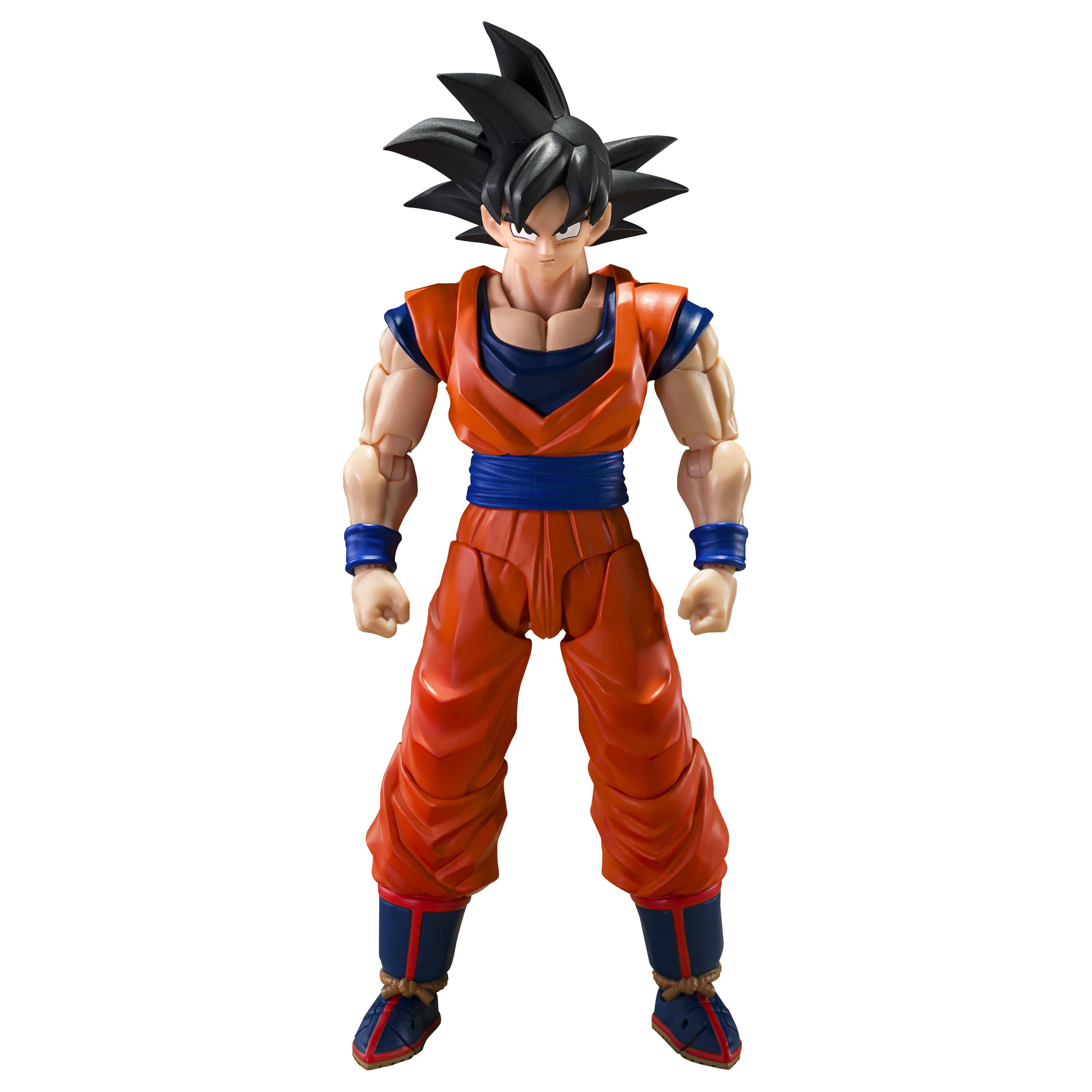 Front. Banda - 5.5" Son Goku (The Kind-Hearted Saiyan) - Dragon Ball Z - Tamashii Nations S.H.Figuarts.