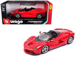 Ferrari LaFerrari F70 Aperta 1/24 Diecast Model Car by Bburago - Red