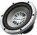 Angle Standard. Pioneer - 10" Single-Voice-Coil 4-Ohm Subwoofer - Silver.