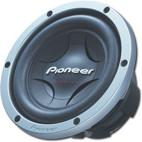 gambling Thicken last Best Buy: Pioneer Champion Series 10" 1000W Dual-Voice-Coil 4-Ohm Subwoofer  TS-W257D4