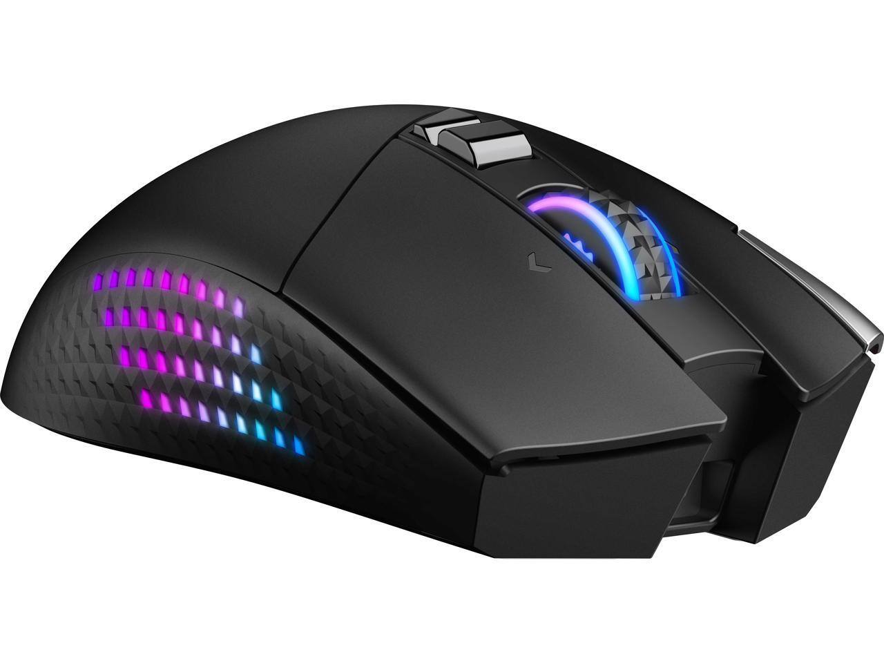 Alt View 3. MSI - MSI Versa Pro RGB Wireless Gaming Mouse - RGB.