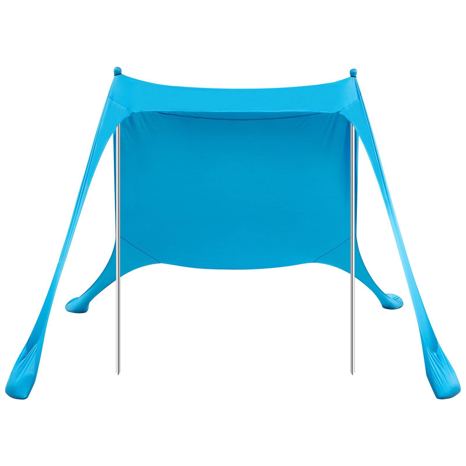 Alt View 7. Loheer - Loheer Beach Tent Sun Shelter, UPF50+ Pop Up Canopy, 7.5x7.5 ft Portable Shade - Blue.