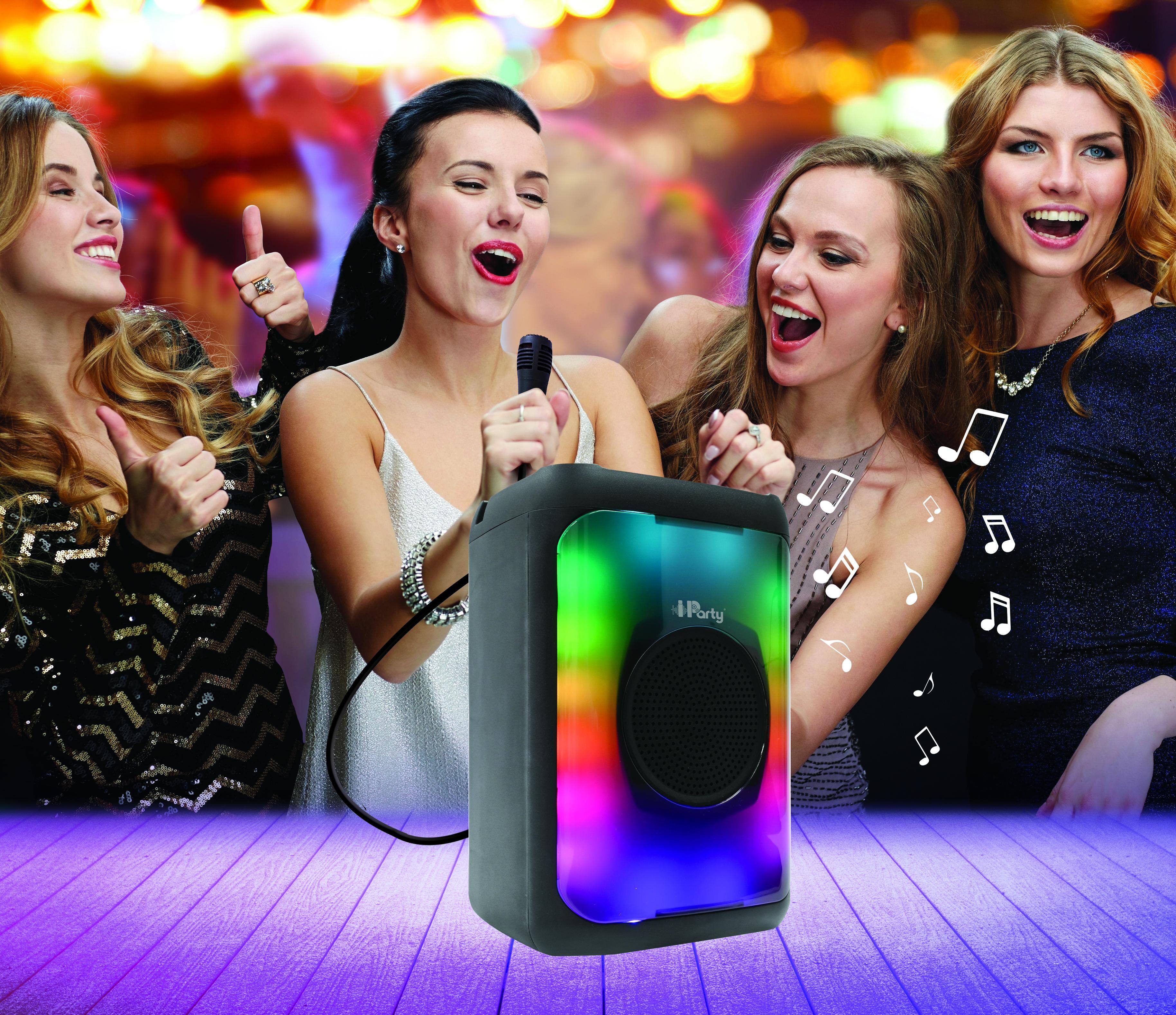 Alt View 9. Lexibook - Medium Size Flame Bluetooth Speaker with Mic.