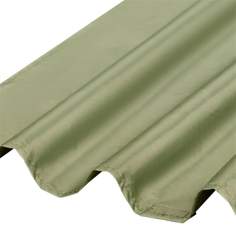 Alt View 2. HTUTWOO - Pop up Gazebo Screen Tent - 12 x 12 ft Large 6-Sided Camping Canopy Tent, Removable Top & Carry Bag for 8-10 Persons - Army Green.