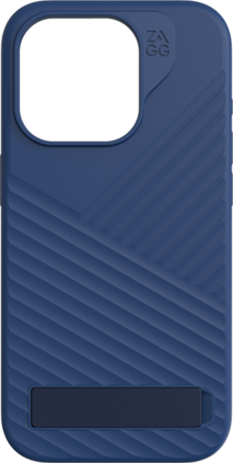 ZAGG - Denali Snap with Kickstand Case - iPhone 15 Pro - Navy