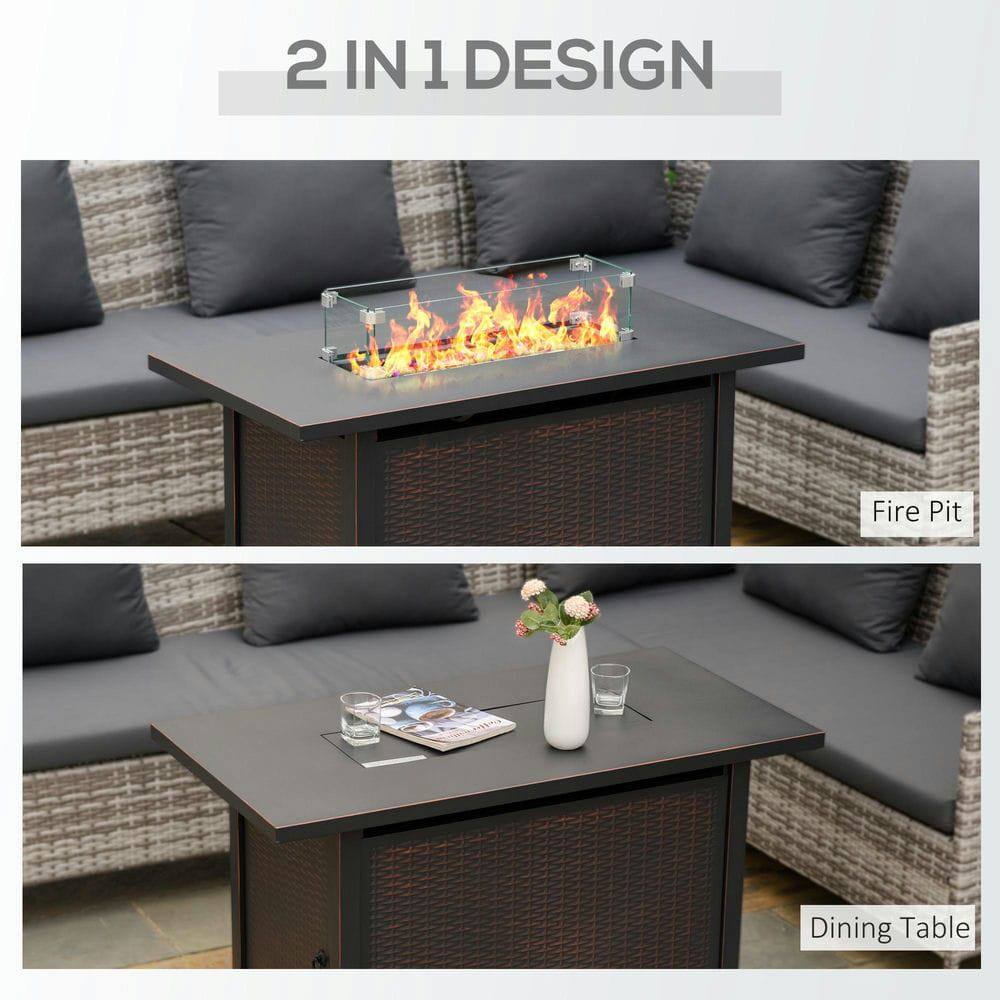 2 IN 1 DESIGN

Fire Pit

Dining Table