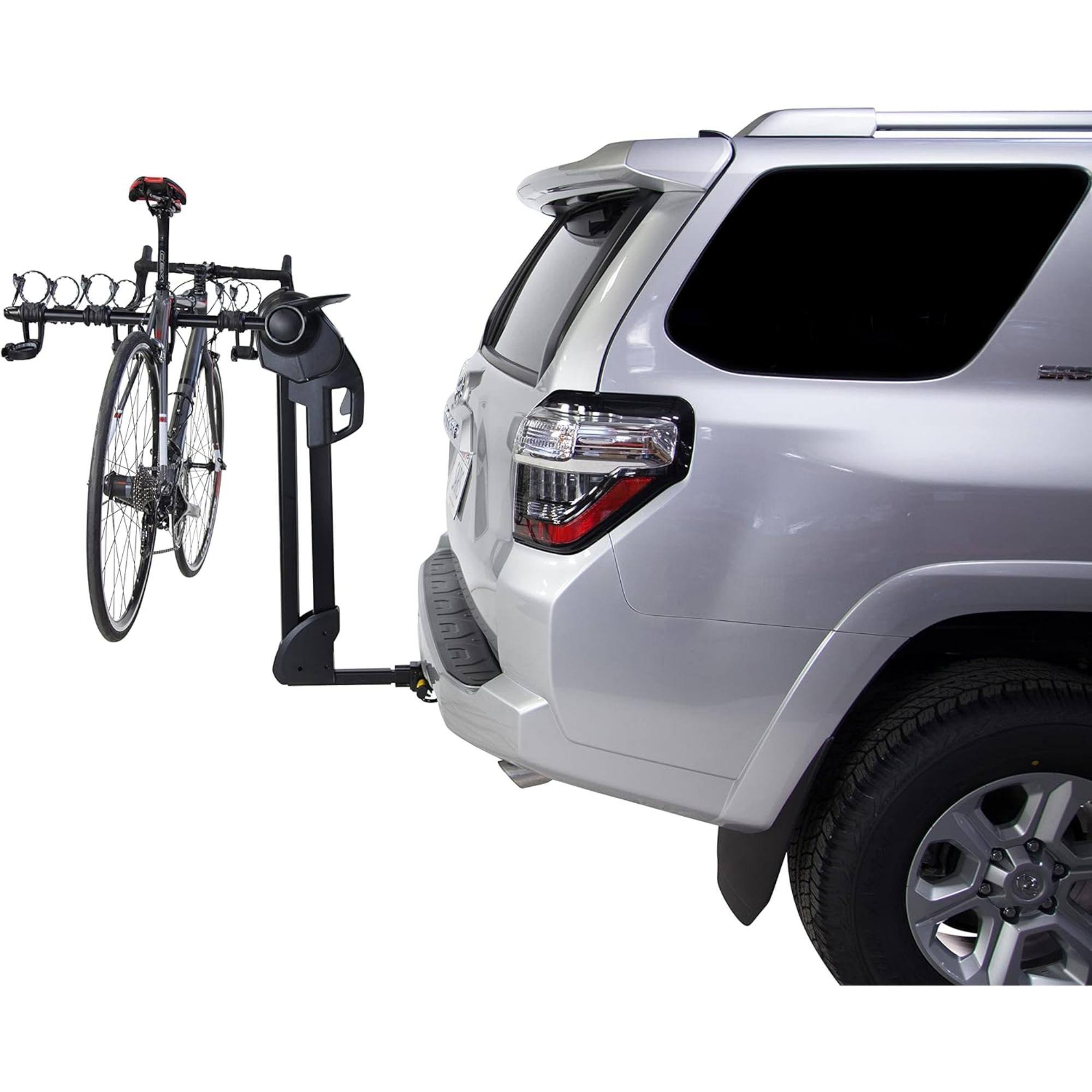 Alt View 4. Saris - Glide EX Hitch Bike Rack - One-handed Trigger Release Glide Operation 4 Bike Hitch Rack - Black.