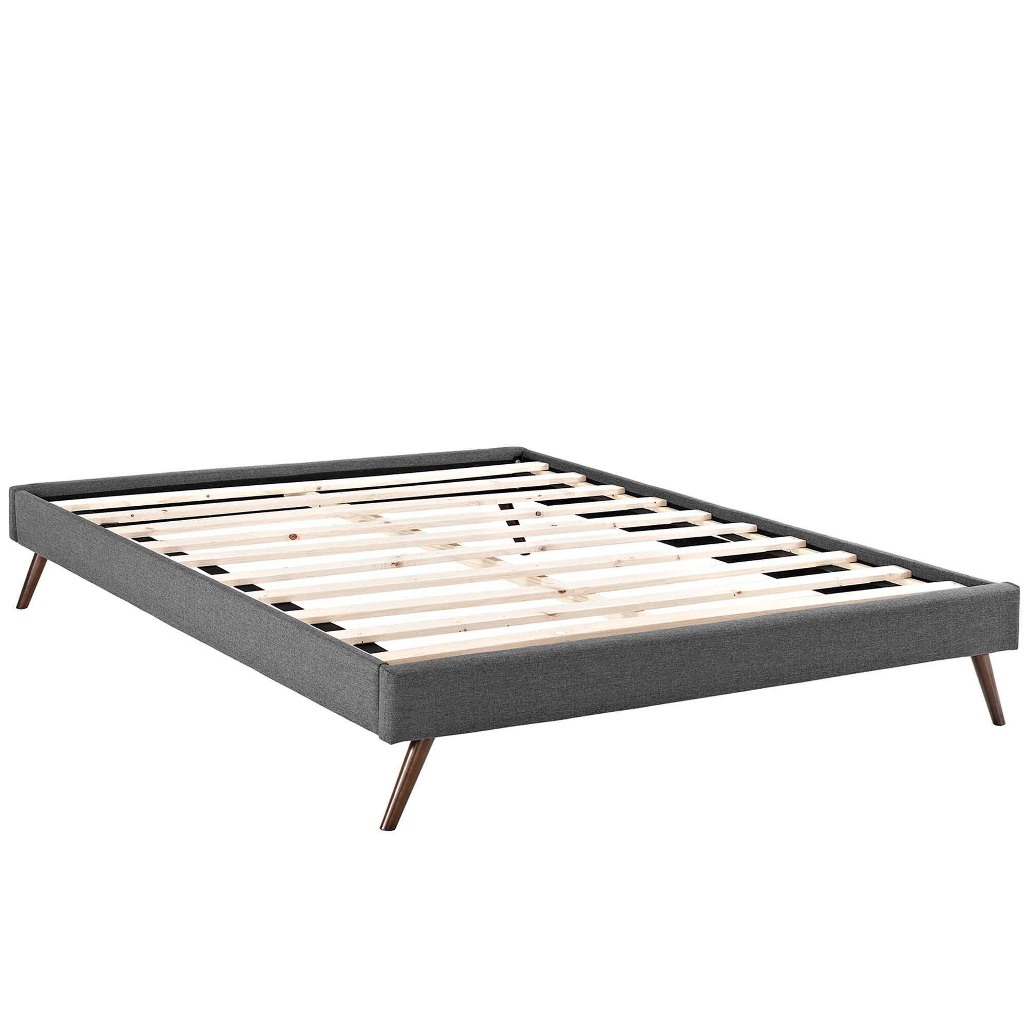 Left. Modway - Adair Spindle Metal Full Platform Bed - Black.