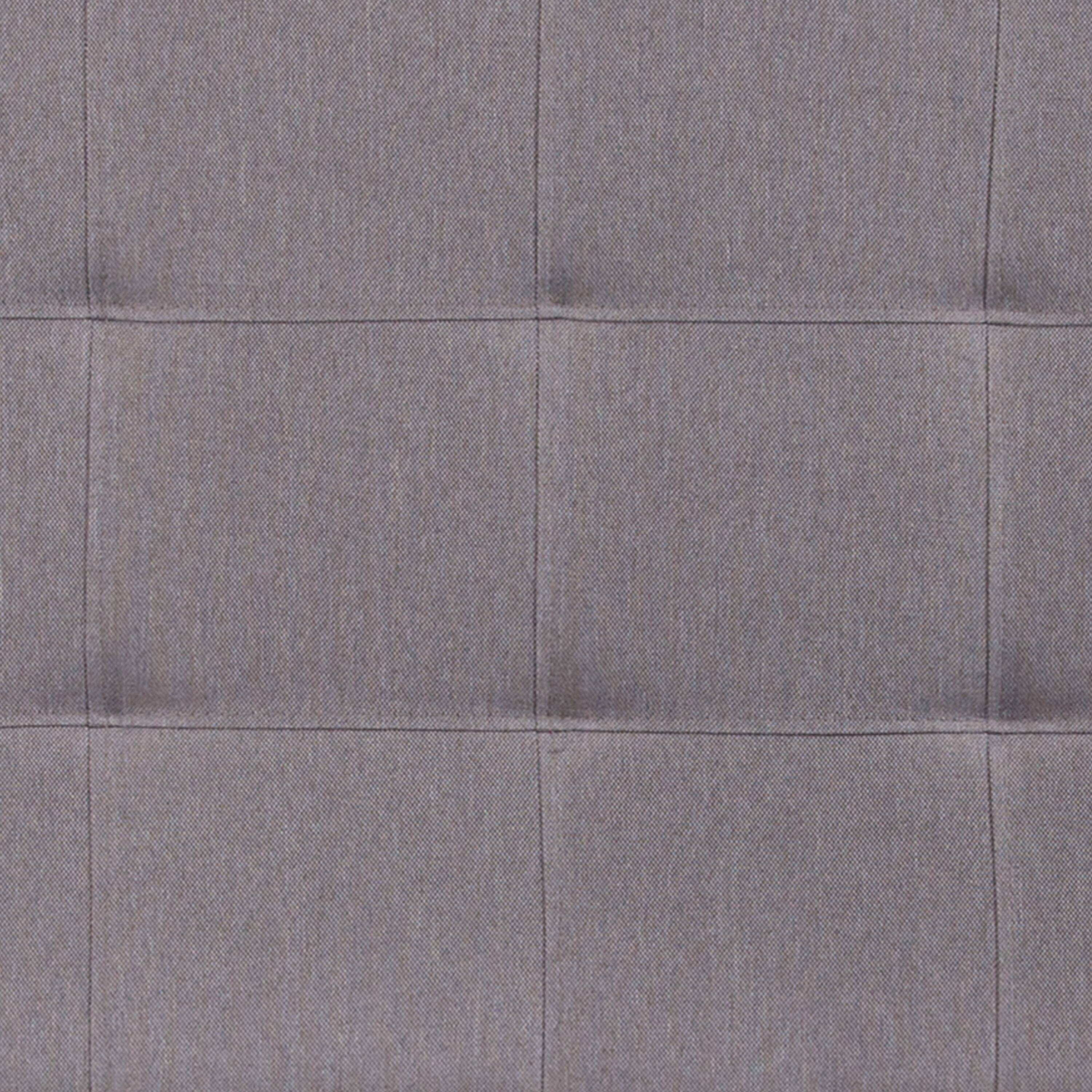 Alt View 8. Emma + Oliver - Quilted Tufted Upholstered Headboard - Light Gray.