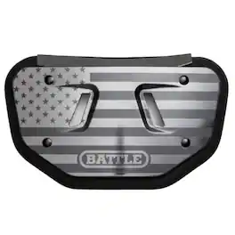 Battle Sports - Youth "USA Flag Black Ops" Back Plate - Black / USA Flag