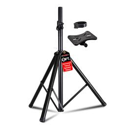 5 CORE - Speaker Stand Tripod Heavy Duty Adjustable 60" Universal Mount for PA DJ Studio - Black