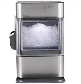 GE Profile - Opal 2.0 Ultra Nugget Ice Maker with Scale Inhibiting Filter - Stainless Steel