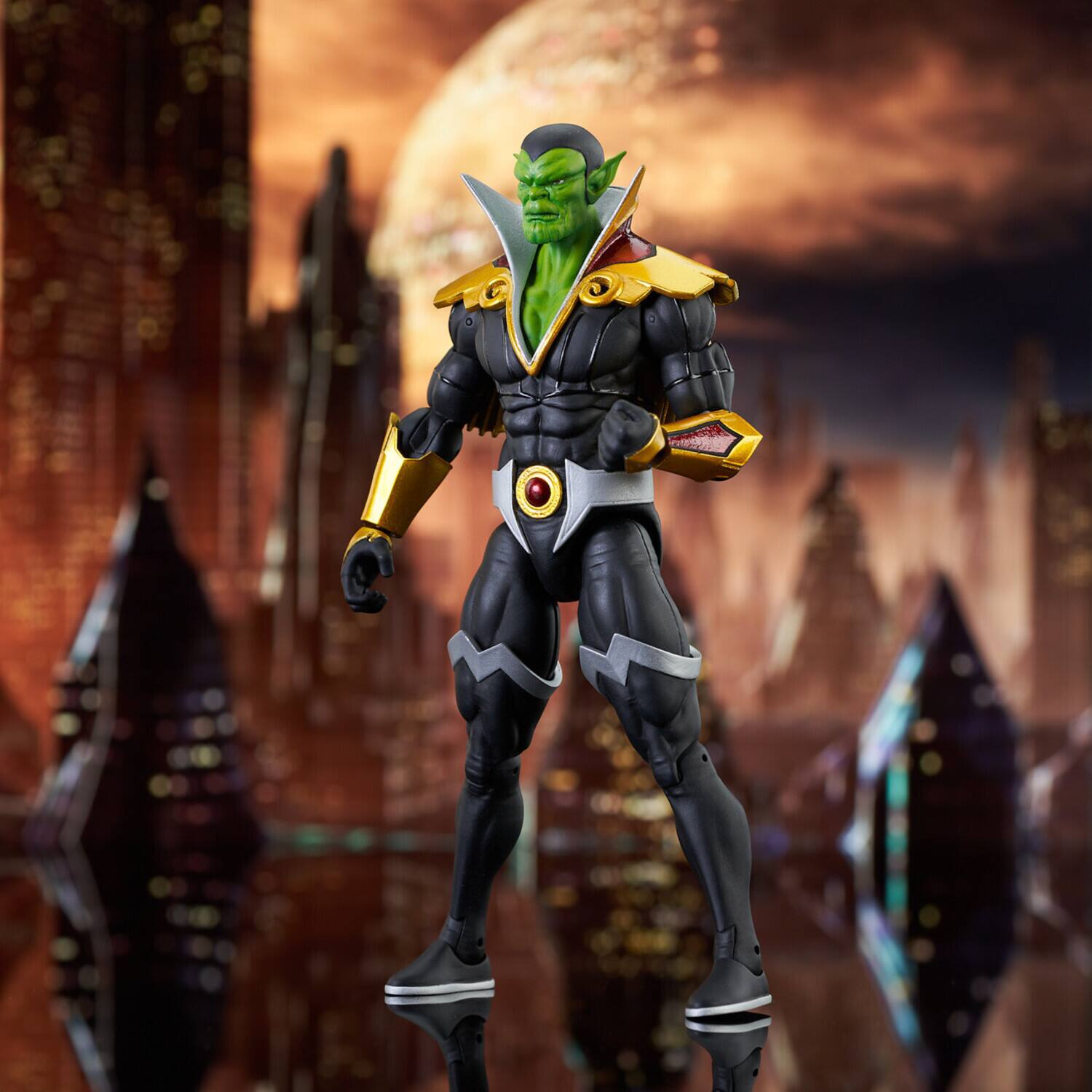 Alt View 1. Diamond Select Toys - Diamond Select - Marvel Select Skrull Action Figure   - Collectibles - Multicolor.