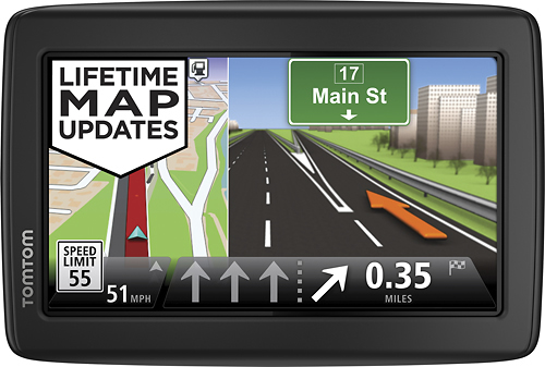 TomTom VIA 1515M 5" GPS with Lifetime Updates Black/Gray 1EN5.052.08 - Best Buy