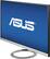 Left. ASUS - 27" IPS LED HD Monitor - Silver.
