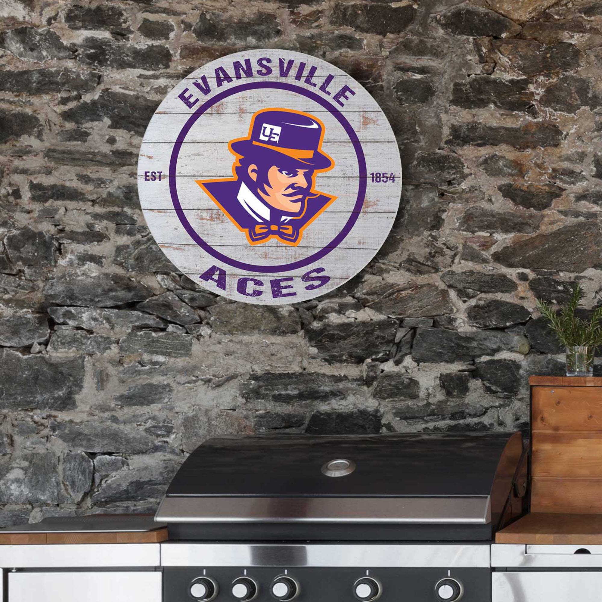 EVANSVILLE  
EST 1854  
ACES