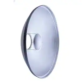 Glow - 17" Silver Beauty Dish for Norman Allure Mount