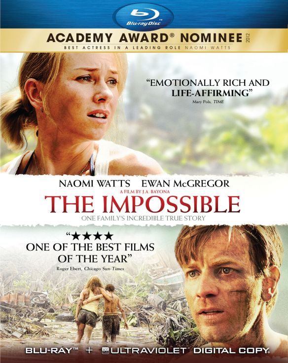  The Impossible [Includes Digital Copy] [Blu-ray] [2012]