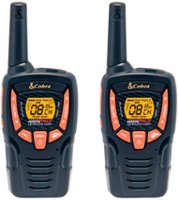 Cobra - 25-Mile, 22-Channel FRS/GMRS 2-Way Radio (Pair) - Black - Angle_Zoom