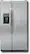 Front Standard. GE - Profile 23.4 Cu. Ft. Counter-Depth Side-by-Side Refrigerator - Stainless-Steel.
