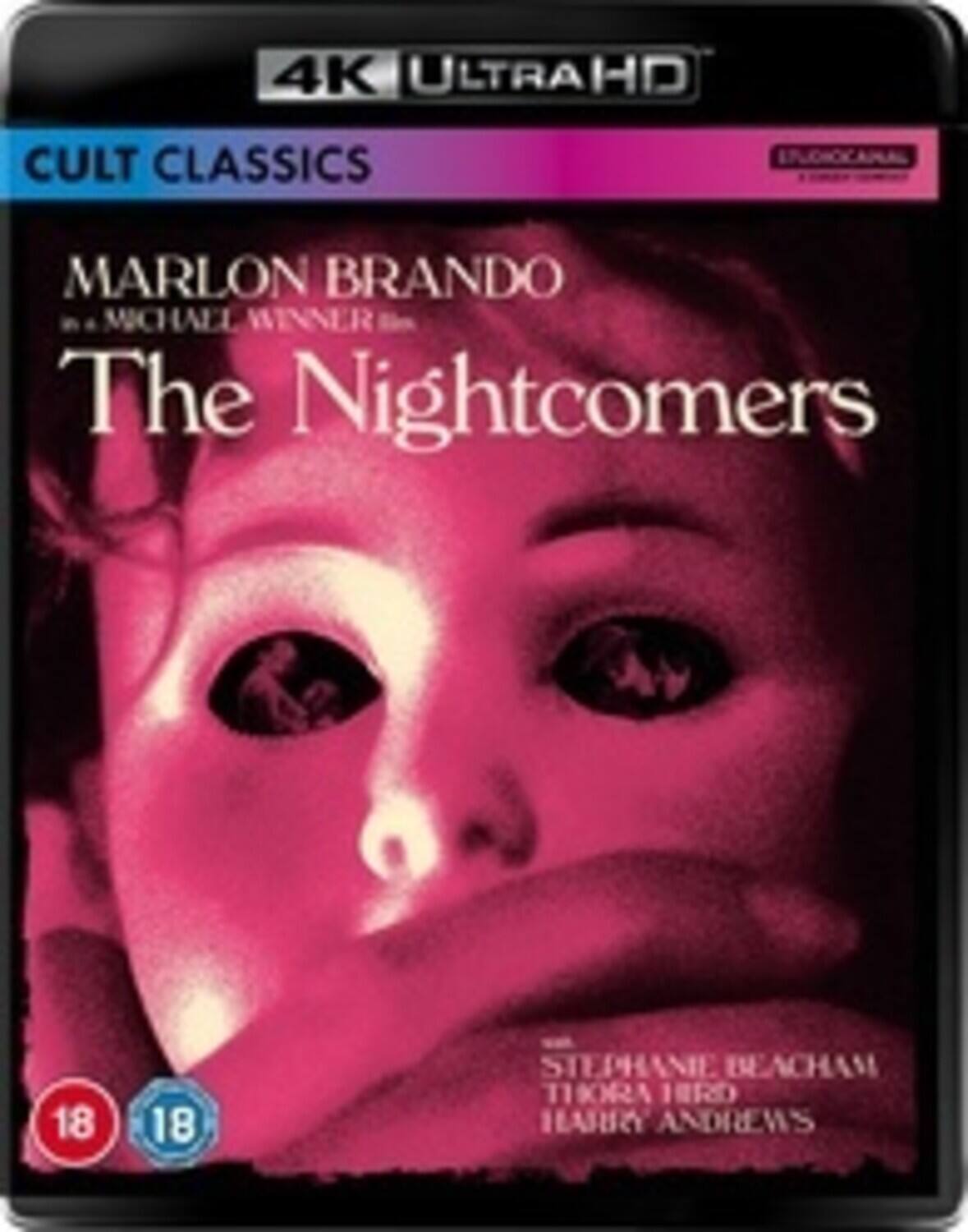 Front. The Nightcomers   - 4K Blu-Ray.