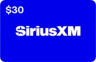 SiriusXM - $30 Prepaid Service Code [Digital] - Front_Zoom