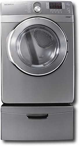 Best Buy: Samsung 7.4 Cu. Ft. 11-Cycle Super Capacity Gas Steam Dryer ...