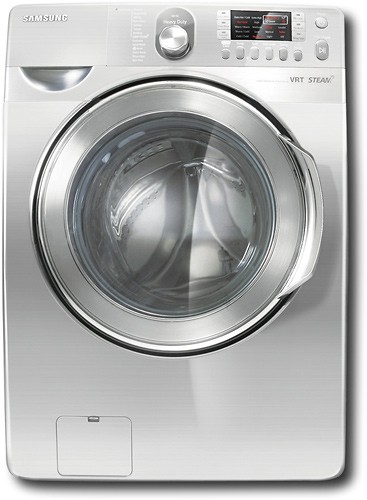  Samsung - 4.5 Cu. Ft. 14-Cycle Steam Washer - White
