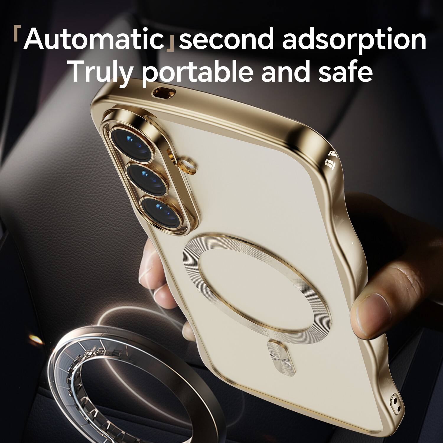 "Automatic" second adsorption  
Truly portable and safe