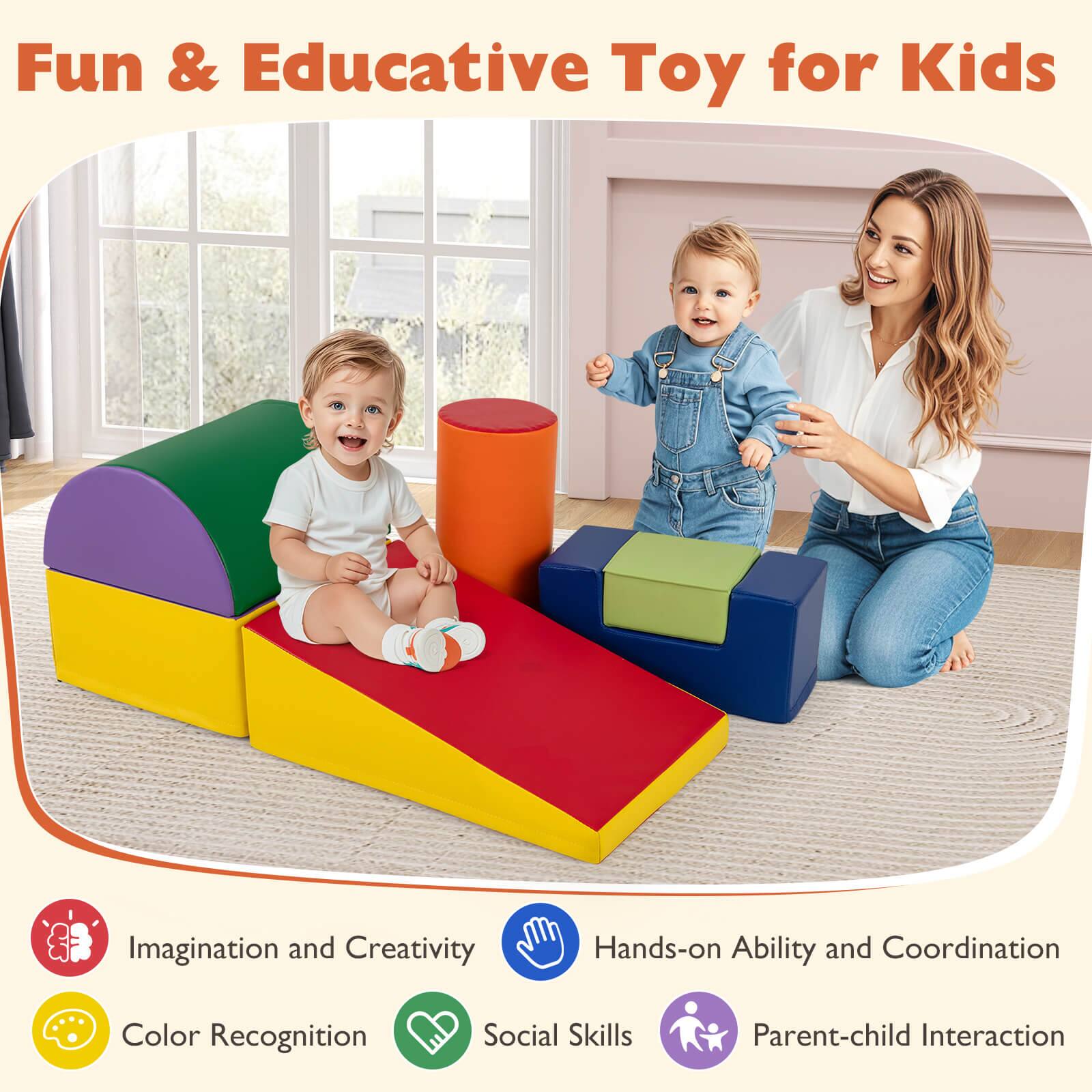 Fun & Educative Toy for Kids

- Imagination and Creativity
- Hands-on Ability and Coordination
- Color Recognition
- Social Skills
- Parent-child Interaction