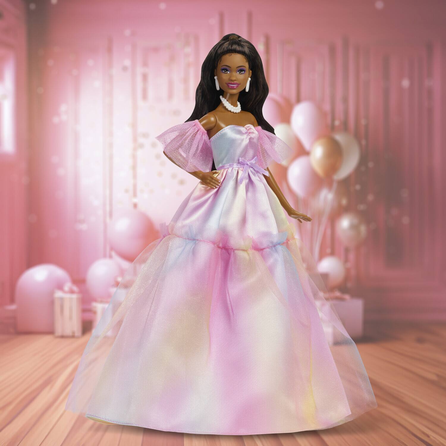 Alt View 1. Mattel - Mattel Collectible - Barbie Birthday Wishes, Black   - COLLECTIBLES - Multicolor.