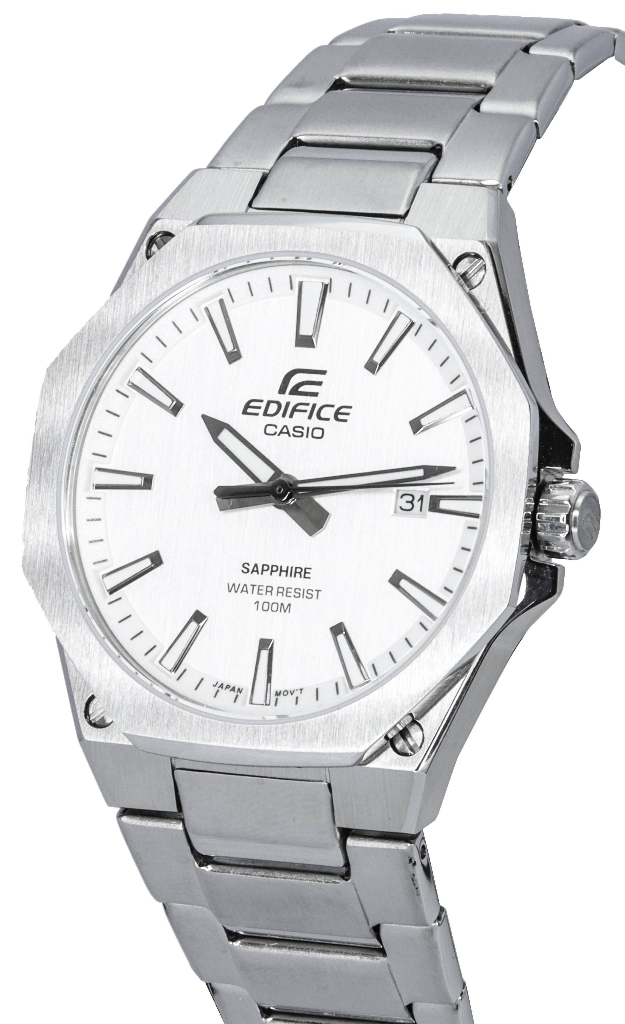 EDIFICE  
CASIO  
31  
SAPPHIRE WATER RESIST 100M  
JAPAN  
MOV'T