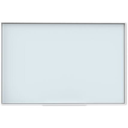 Front. U Brands - Glass Non-Magnetic Dry-Erase Board - 36 x 24.