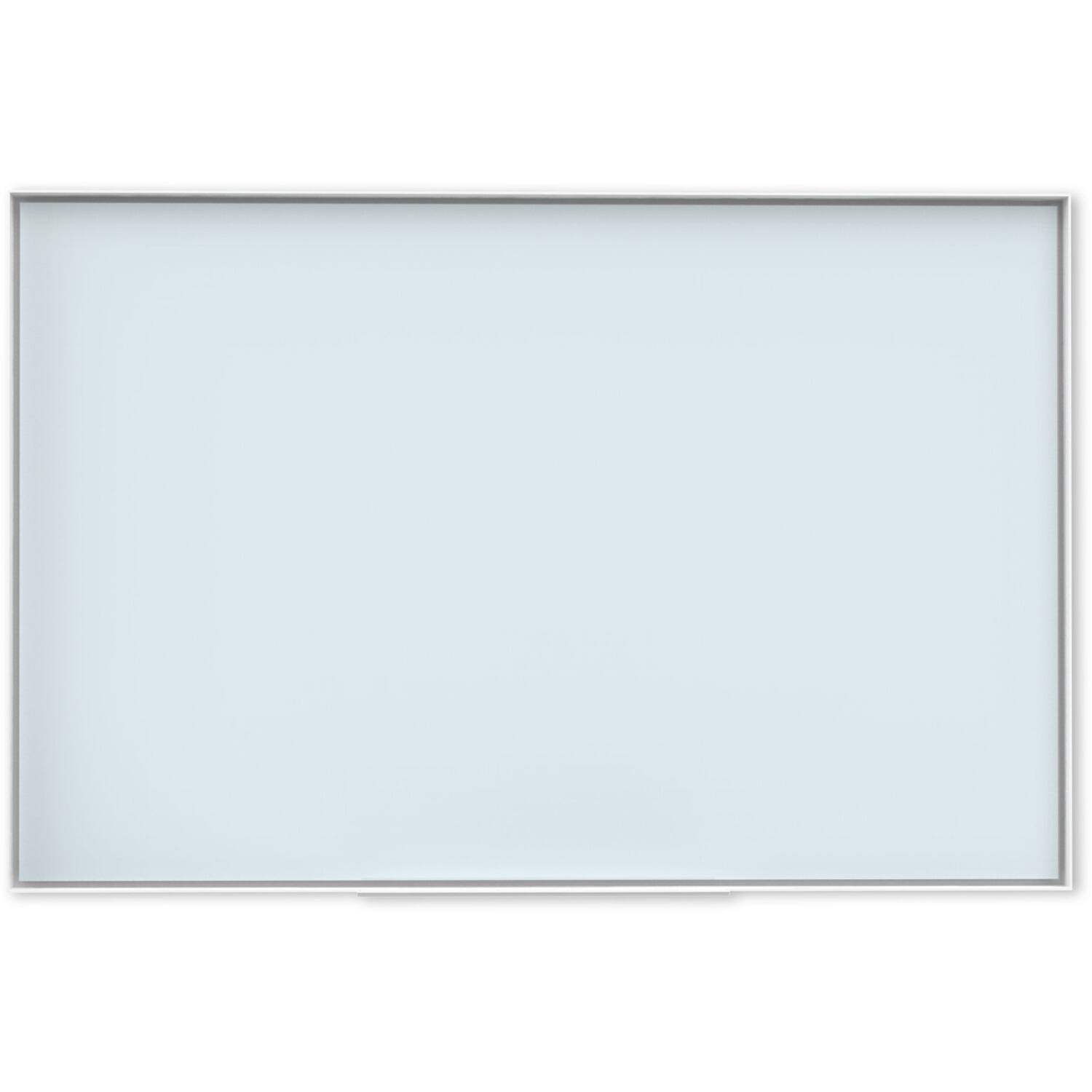 Front. U Brands - Glass Non-Magnetic Dry-Erase Board - 36 x 24.