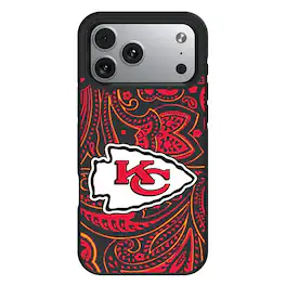 Keyscaper - NFL - Kansas City Chiefs Bump Case with 8.2ft Drop Protection - 15 - Multicolor
