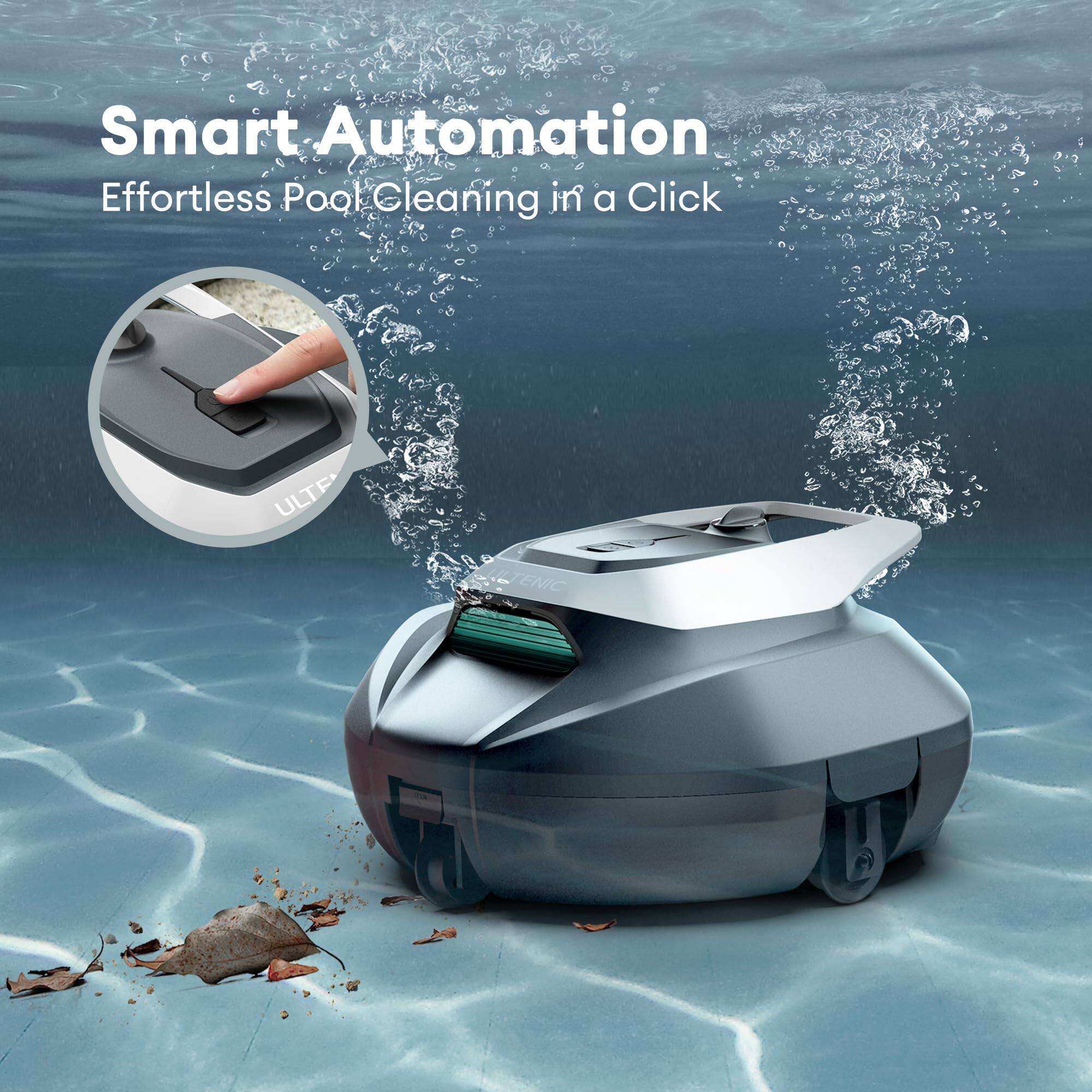 Smart Automation  
Effortless Pool Cleaning in a Click