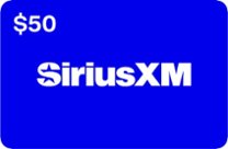 SiriusXM - $50 Prepaid Service Code [Digital] - Front_Zoom