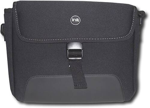 Front Standard. Init® - Sport Slipcase for Most Portable DVD Players Up To 10" - Black.