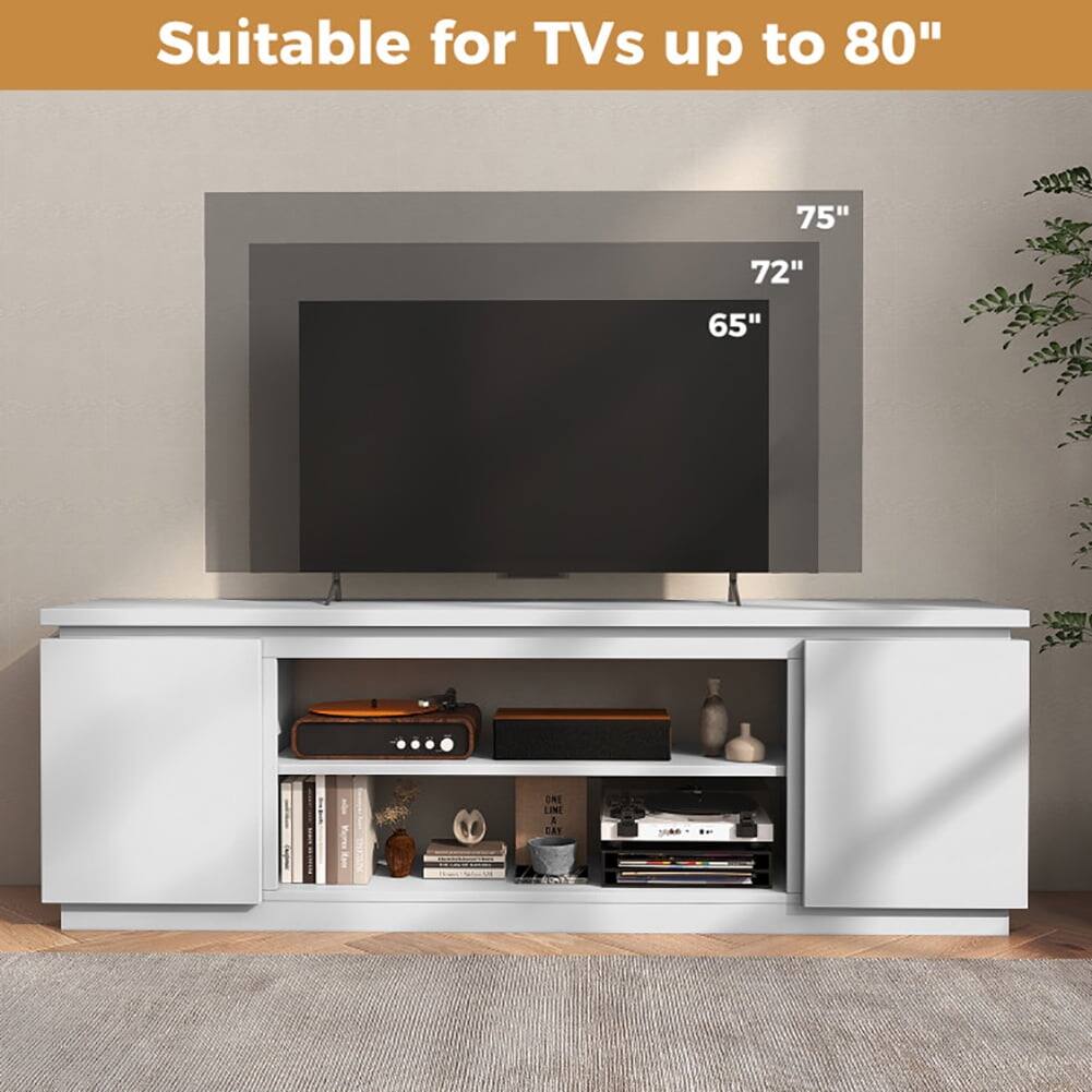 Suitable for TVs up to 80"  
75"  
72"  
65"