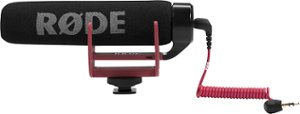 RØDE - VideoMic GO On-Camera Shotgun Microphone - Front_Standard