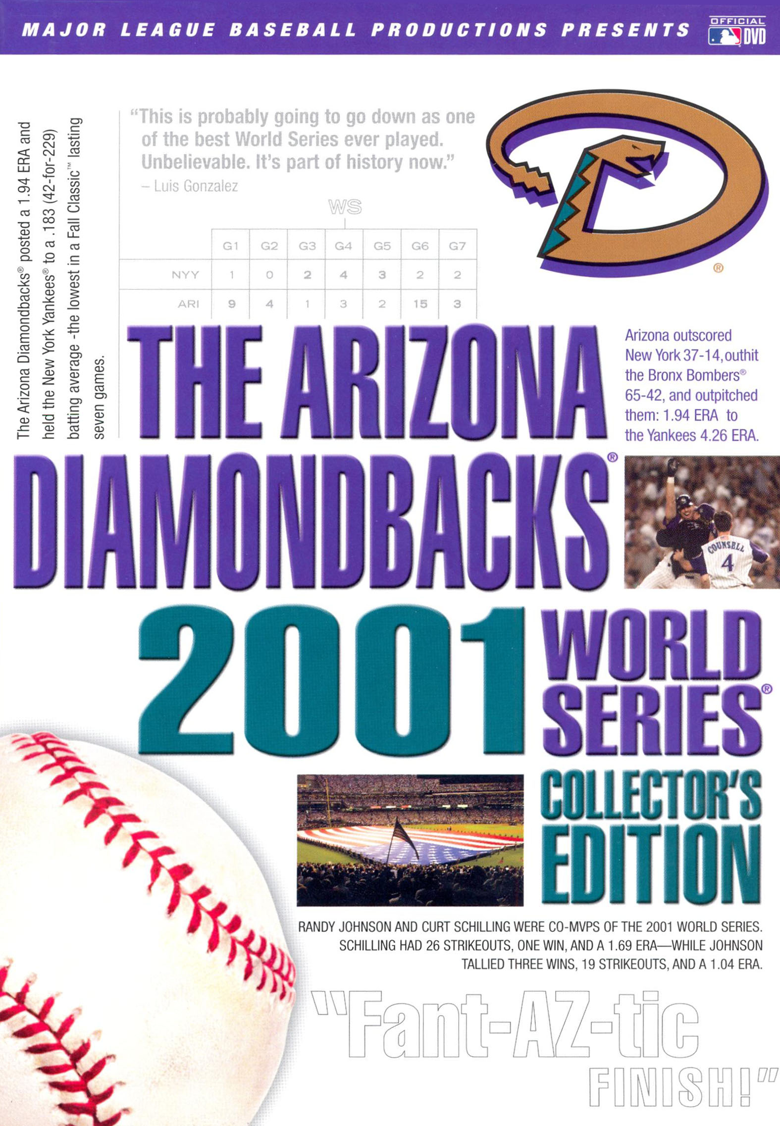 Clutch Baseball > Team Sets > 2001 Arizona Diamondbacks Team Set