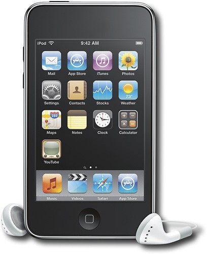 Camera A1367 Tested Good Black MP3 Player 8GB Apple iPod Touch 4th Gen 